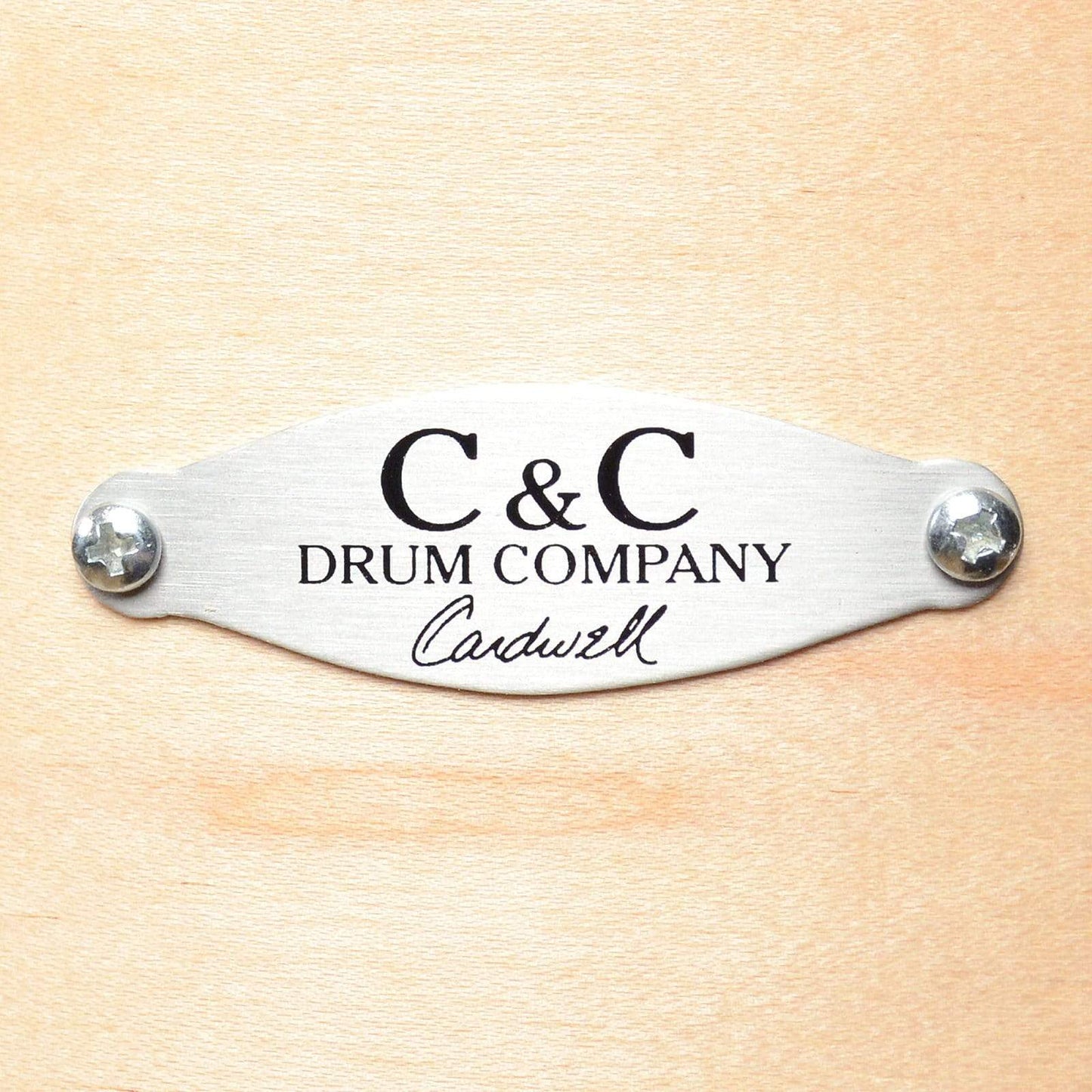 C&C 12th & Vine 13/16/22 3pc. Maple/Poplar Drum Kit Natural Satin Drums and Percussion / Acoustic Drums / Full Acoustic Kits