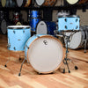 C&C Drum Co. Maple/Gum 13/16/22 3pc Kit "Tweedy Blue" High Gloss Lacquer Drums and Percussion / Acoustic Drums / Full Acoustic Kits