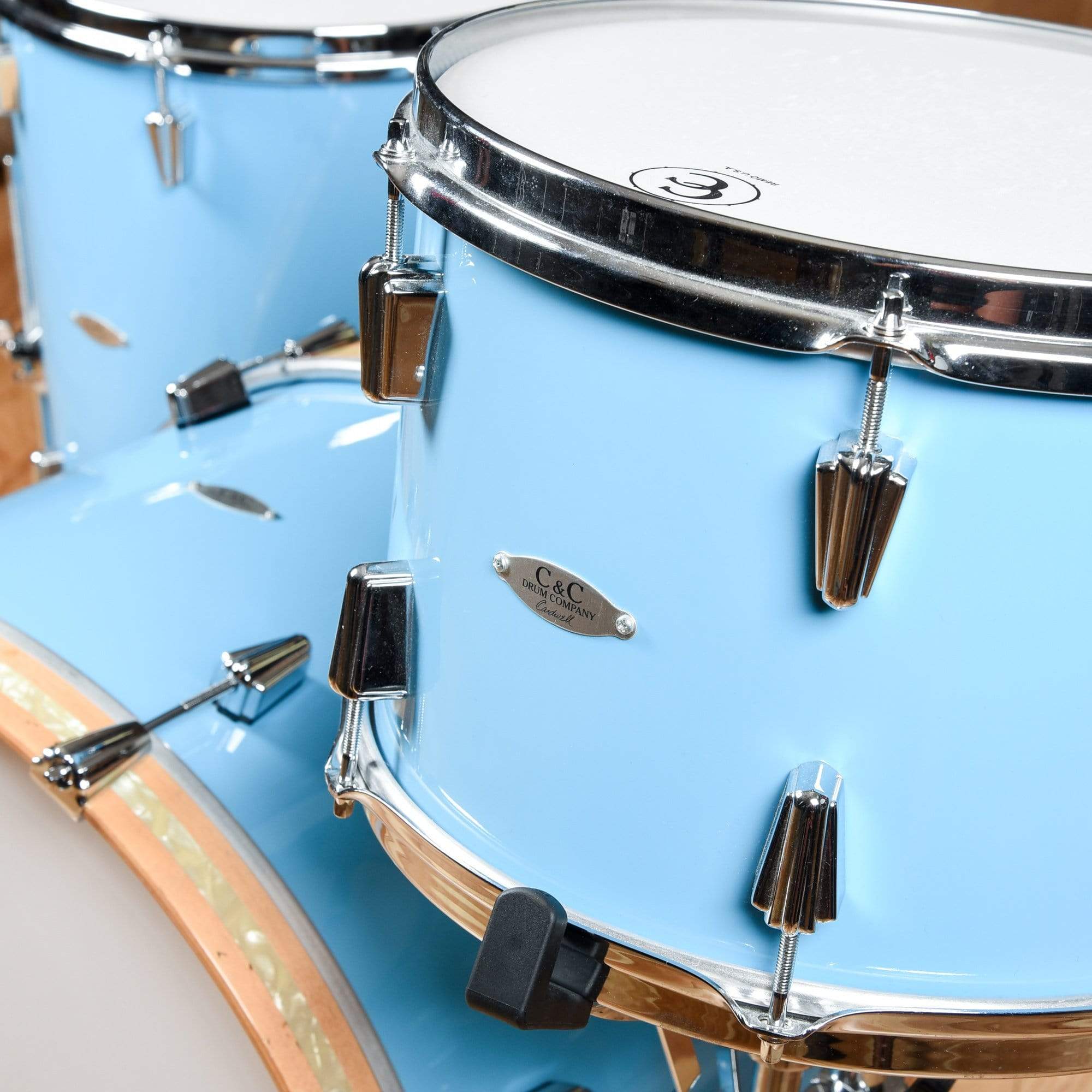 C&C Drum Co. Maple/Gum 13/16/22 3pc Kit 