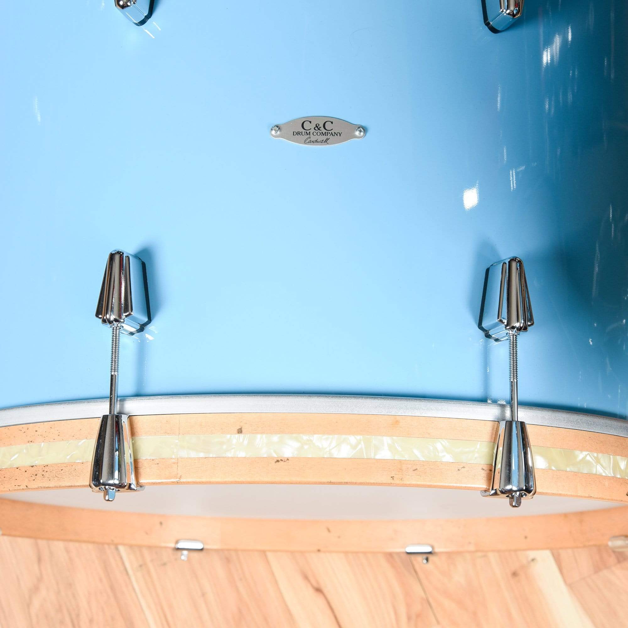 C&C Drum Co. Maple/Gum 13/16/22 3pc Kit 
