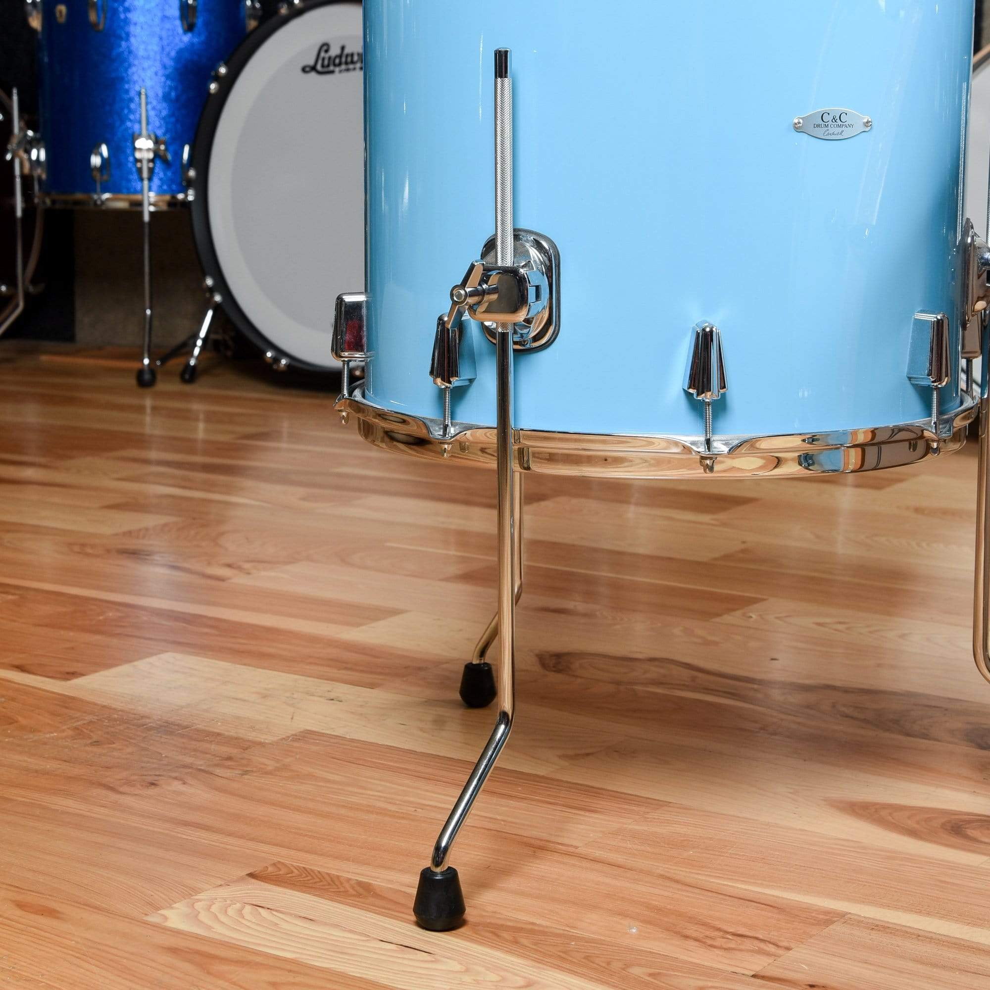 C&C Drum Co. Maple/Gum 13/16/22 3pc Kit 