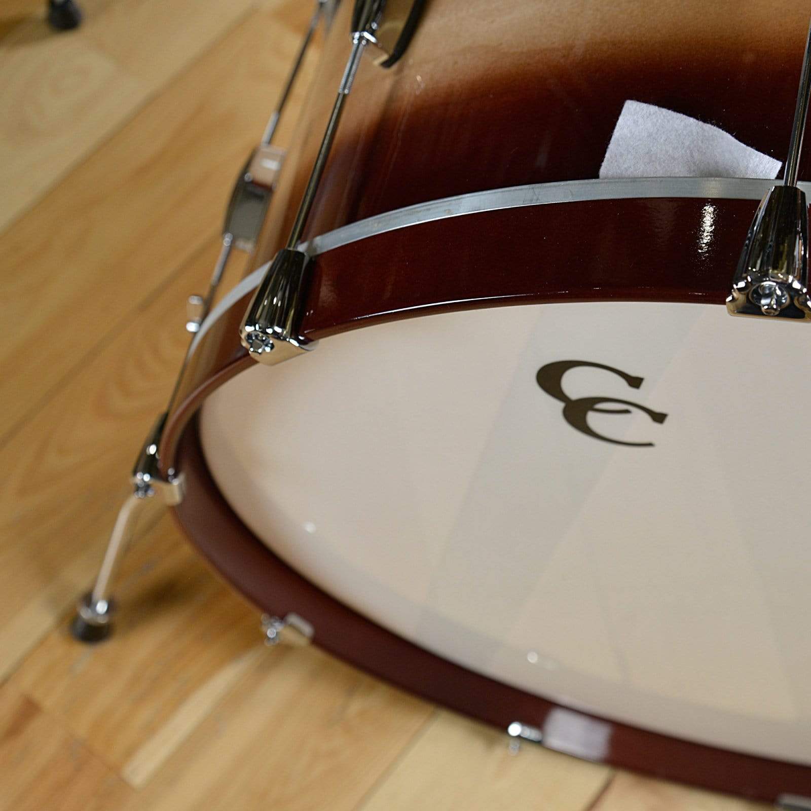 C&C Gladstone13/16/26x12 3pc. Drum Kit Brown Candy to Natural Duco w/Metal Flake Drums and Percussion / Acoustic Drums / Full Acoustic Kits