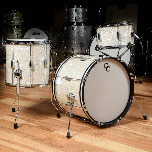 C&C Player Date 1 12/14/20 3pc. Drum Kit Aged Marine Pearl Drums and Percussion / Acoustic Drums / Full Acoustic Kits