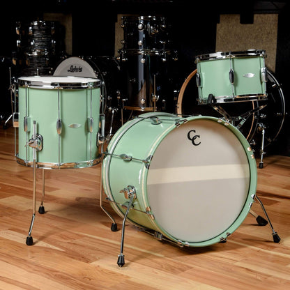 C&C Player Date 1 12/14/20 3pc. Drum Kit Menta Green Satin Drums and Percussion / Acoustic Drums / Full Acoustic Kits
