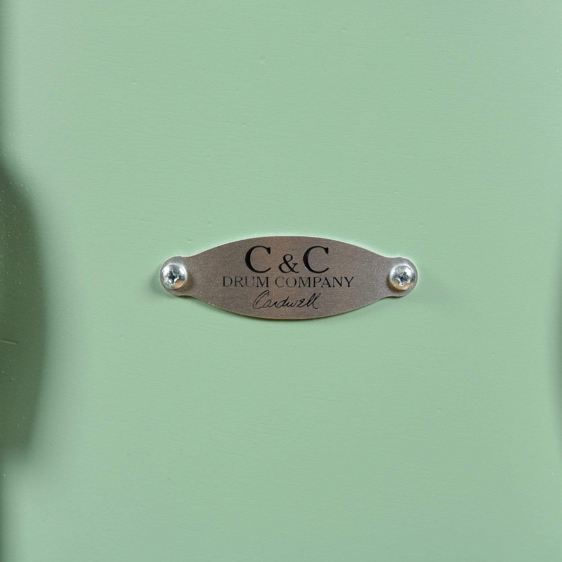 C&C Player Date 1 12/14/20 3pc. Drum Kit Menta Green Satin Drums and Percussion / Acoustic Drums / Full Acoustic Kits