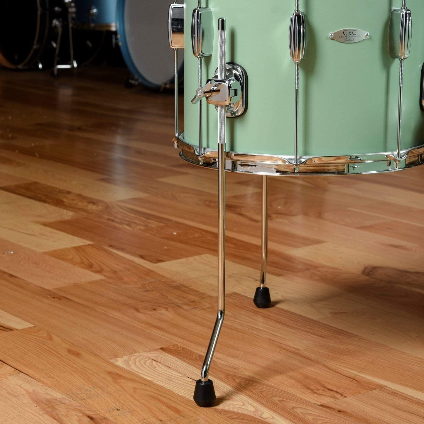 C&C Player Date 1 12/14/20 3pc. Drum Kit Menta Green Satin Drums and Percussion / Acoustic Drums / Full Acoustic Kits