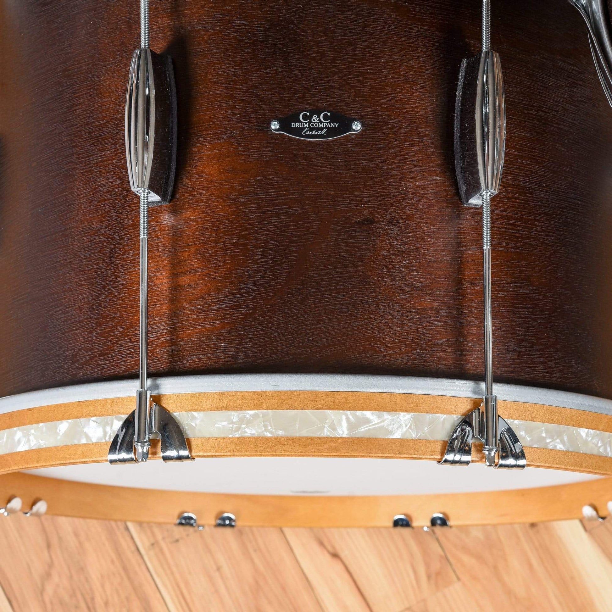 C&C Player Date 1 12/14/20 3pc. Drum Kit Walnut Stain Drums and Percussion / Acoustic Drums / Full Acoustic Kits
