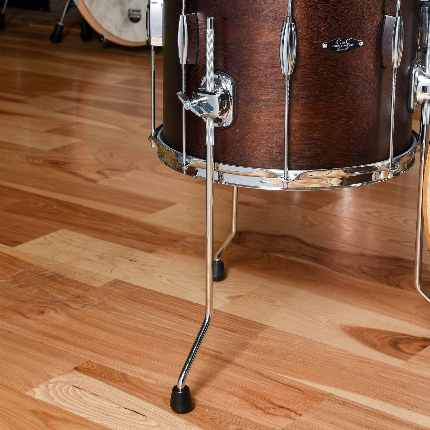 C&C Player Date 1 12/14/20 3pc. Drum Kit Walnut Stain Drums and Percussion / Acoustic Drums / Full Acoustic Kits