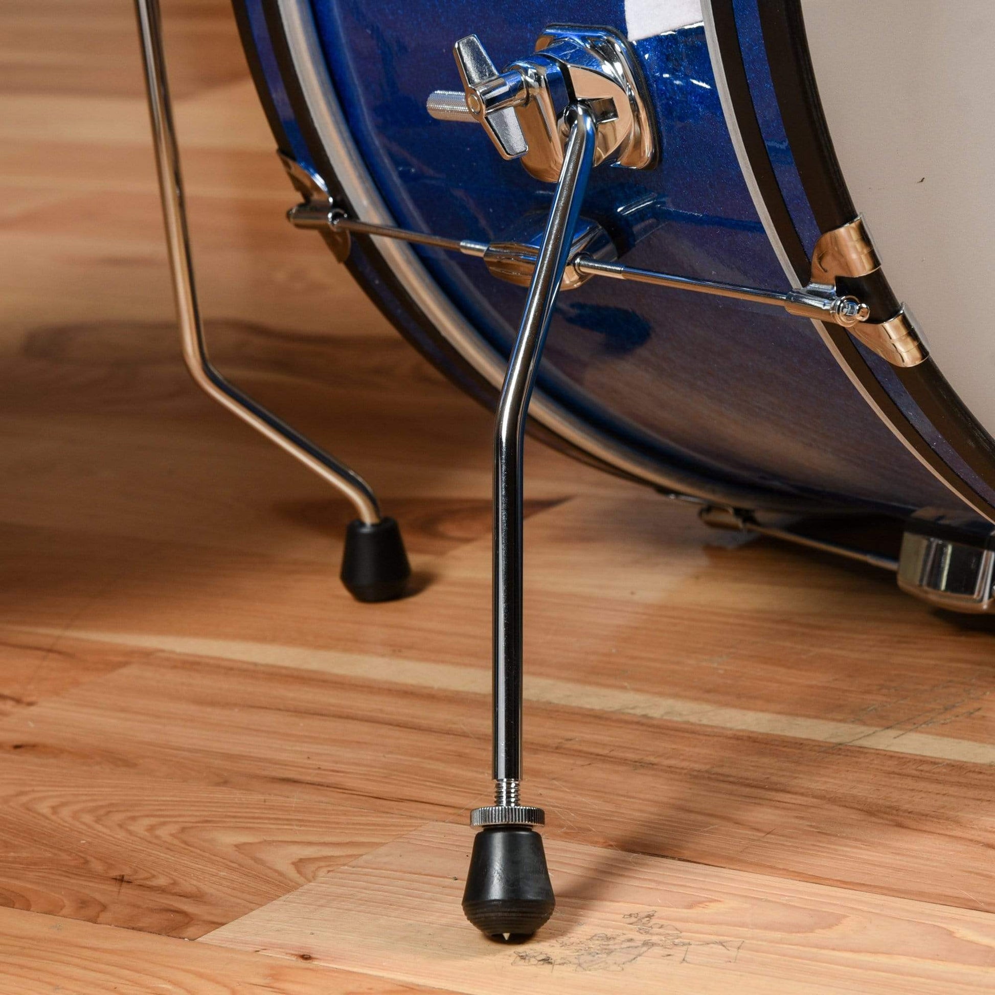 C&C Player Date 1 13/16/22 3pc. Drum Kit Blue Sparkle Drums and Percussion / Acoustic Drums / Full Acoustic Kits