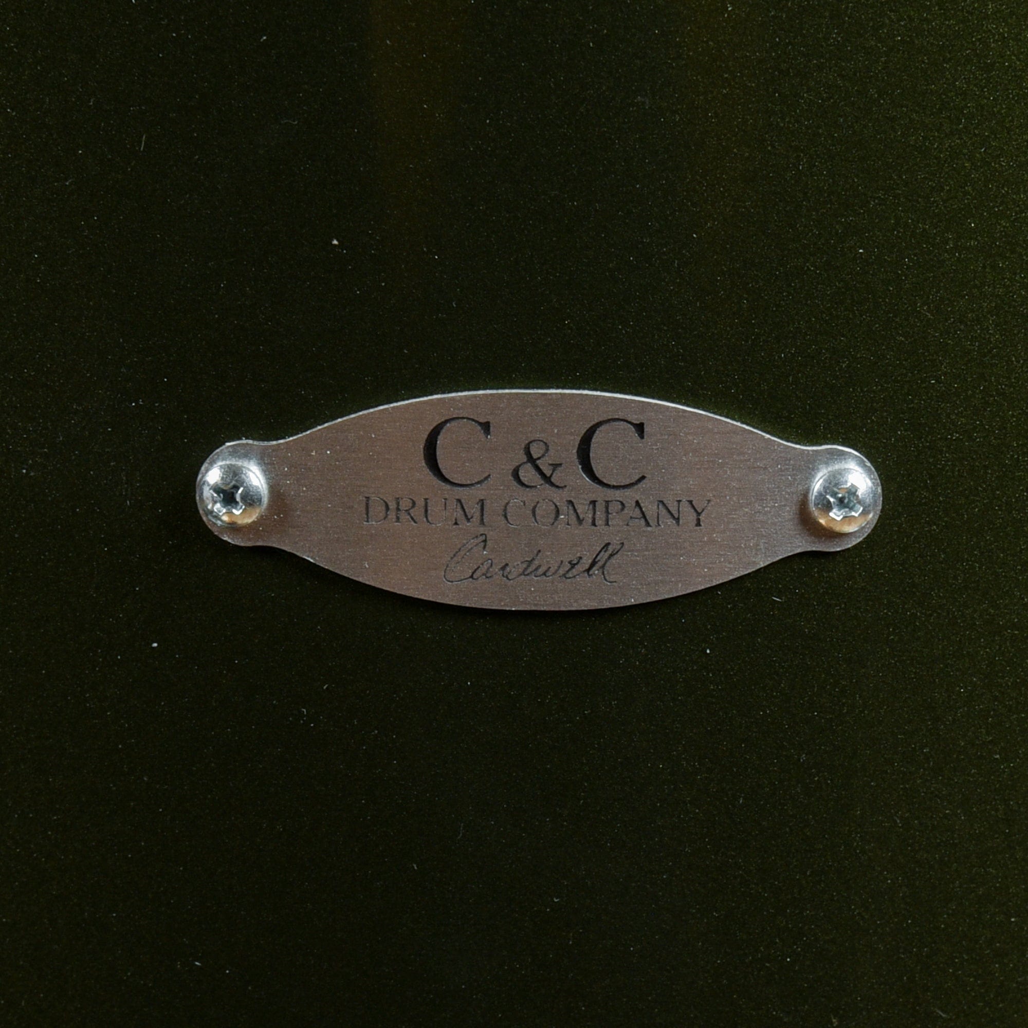 C&C Player Date 1 13/16/22 3pc. Drum Kit Dark Olive Vintage Gloss Drums and Percussion / Acoustic Drums / Full Acoustic Kits