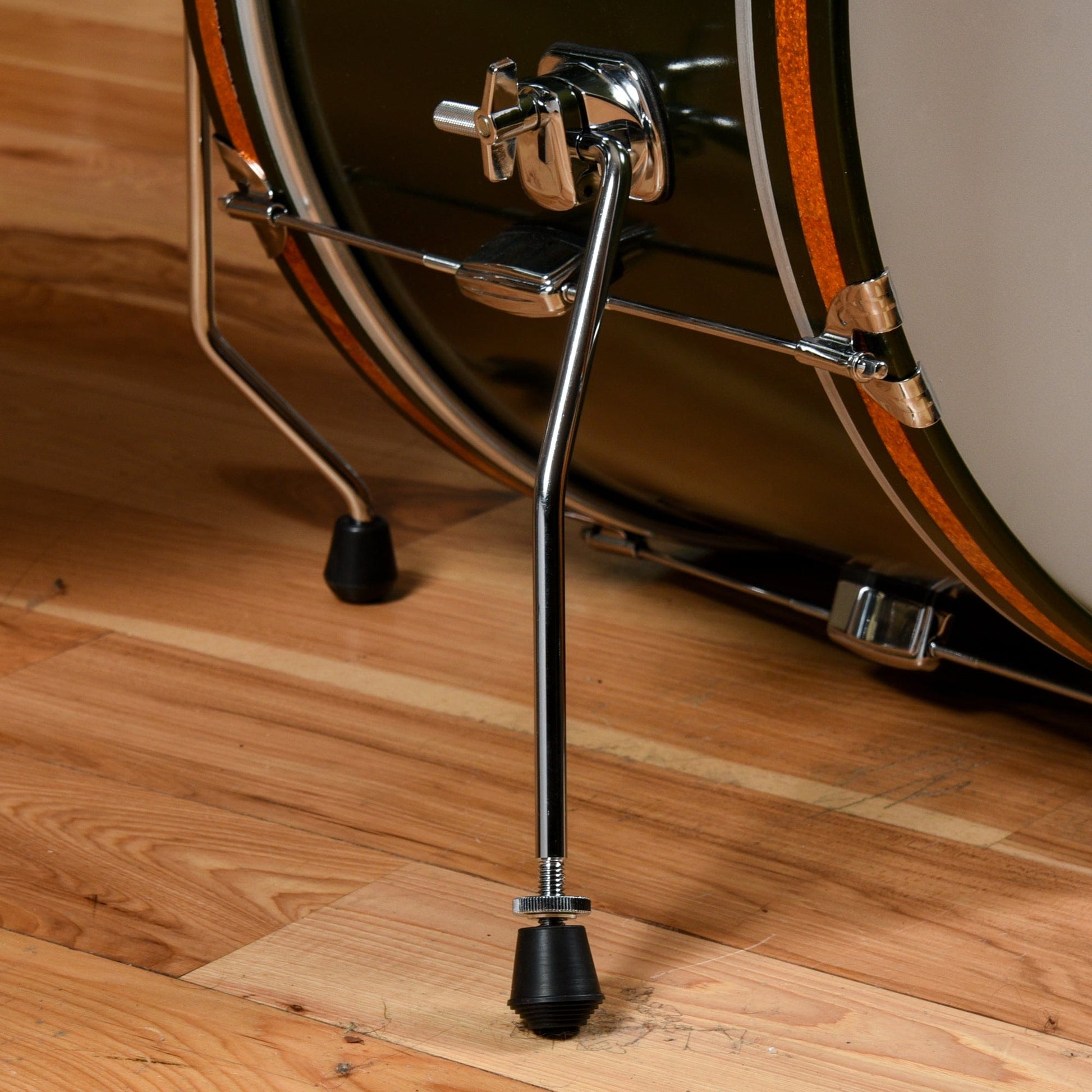 C&C Player Date 1 13/16/22 3pc. Drum Kit Dark Olive Vintage Gloss Drums and Percussion / Acoustic Drums / Full Acoustic Kits