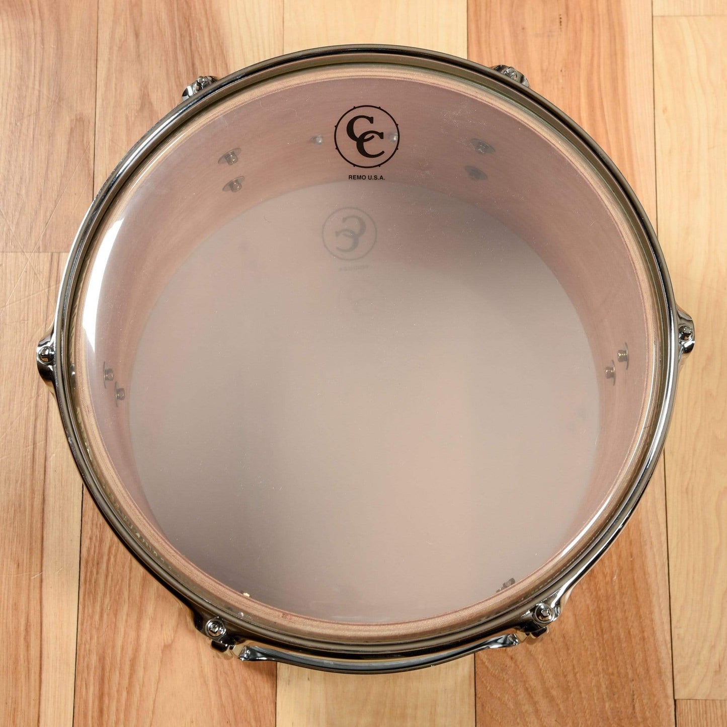 C&C Player Date 1 13/16/22 3pc. Drum Kit Egg Nog/Gold Duco Satin Drums and Percussion / Acoustic Drums / Full Acoustic Kits