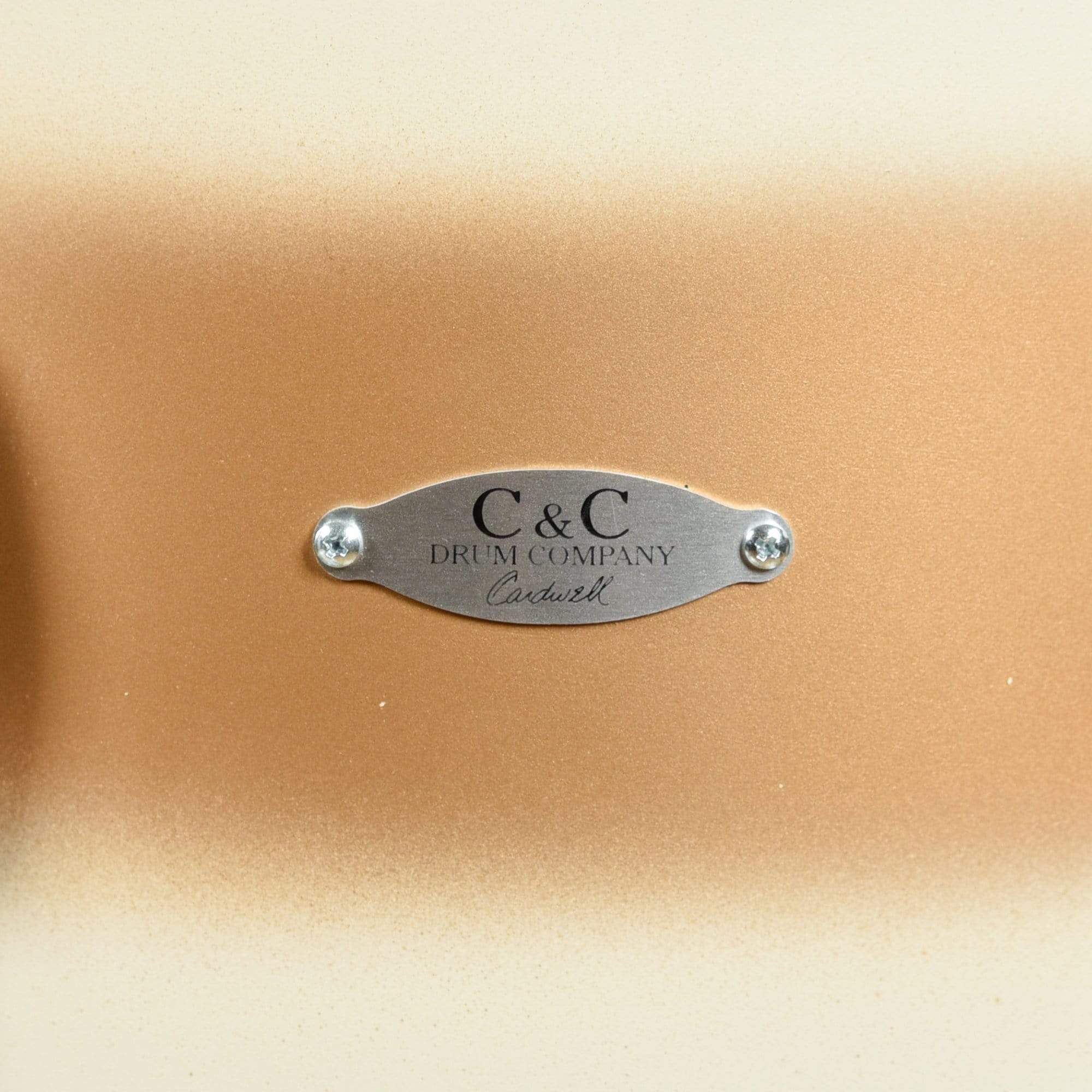 C&C Player Date 1 13/16/22 3pc. Drum Kit Egg Nog/Gold Duco Satin Drums and Percussion / Acoustic Drums / Full Acoustic Kits