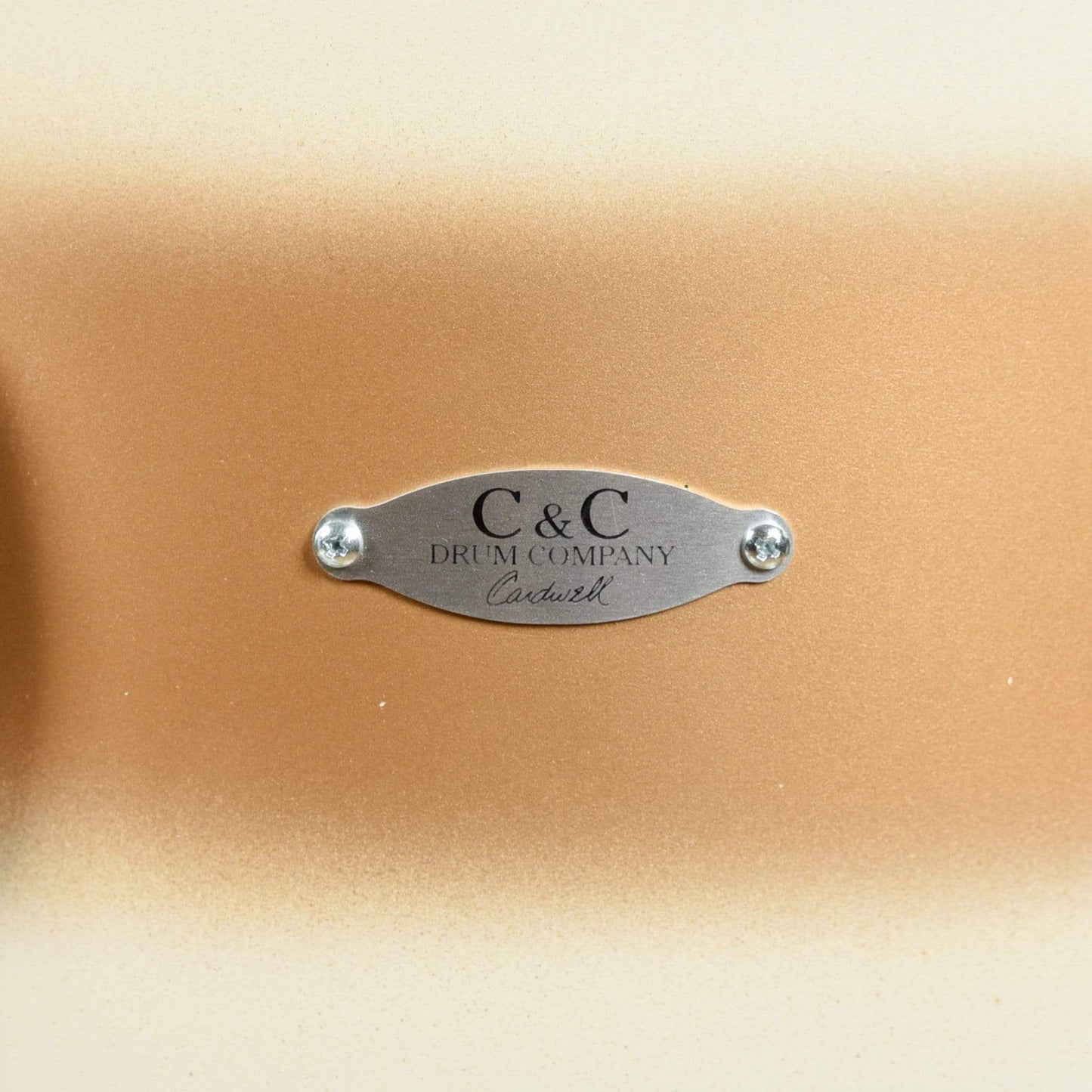 C&C Player Date 1 13/16/22 3pc. Drum Kit Egg Nog/Gold Duco Satin Drums and Percussion / Acoustic Drums / Full Acoustic Kits