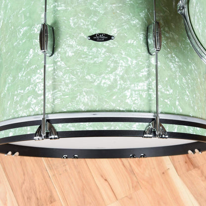 C&C Player Date 1 13/16/22 3pc. Drum Kit Mint Marine Pearl Drums and Percussion / Acoustic Drums / Full Acoustic Kits