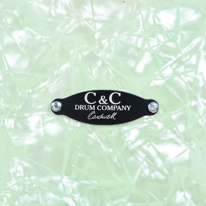 C&C Player Date 1 13/16/22 3pc. Drum Kit Mint Marine Pearl Drums and Percussion / Acoustic Drums / Full Acoustic Kits