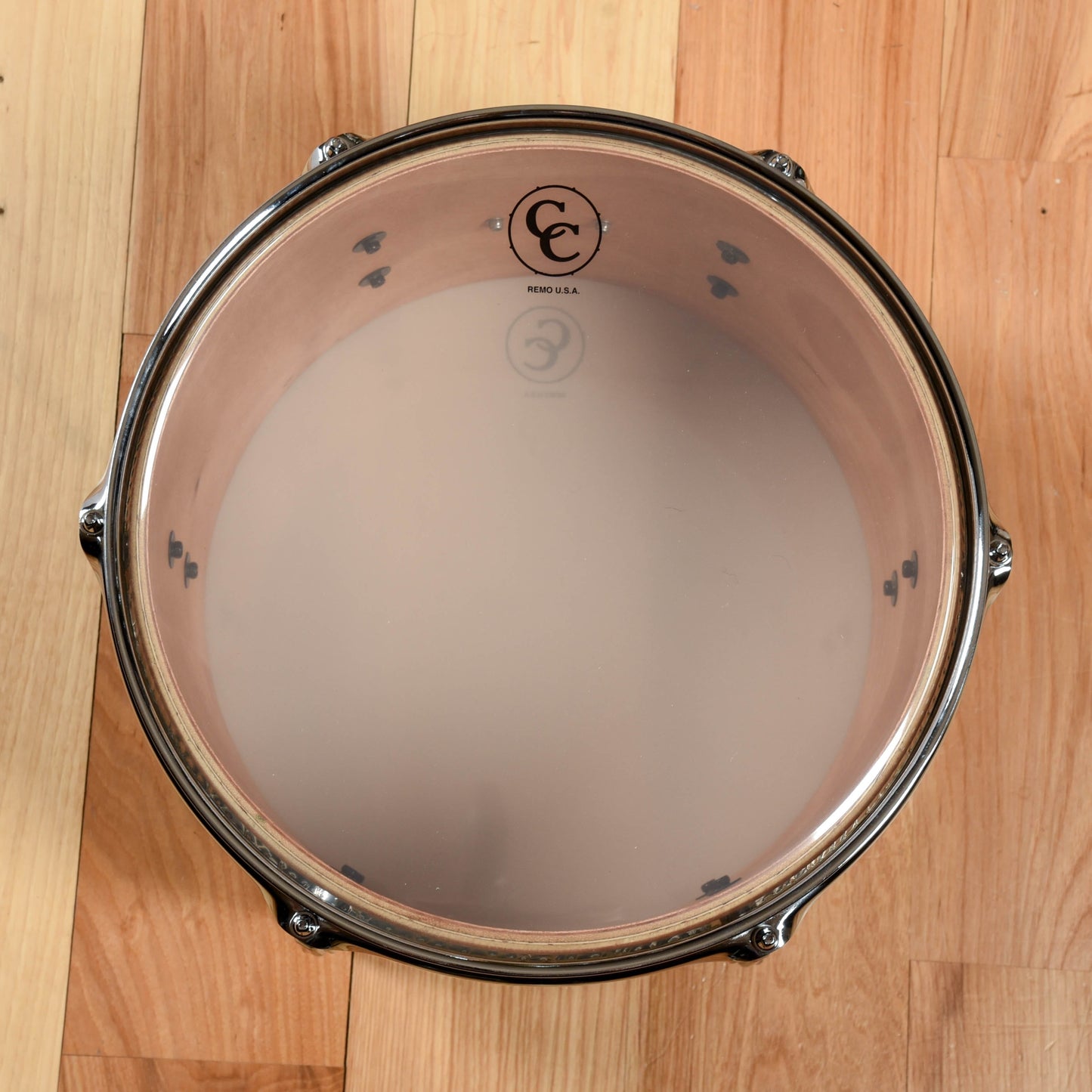 C&C Player Date 1 13/16/22 3pc. Drum Kit Olive Drab Vintage Gloss Drums and Percussion / Acoustic Drums / Full Acoustic Kits