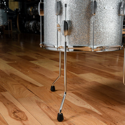 C&C Player Date 1 13/16/24 3pc. Drum Kit Silver Sparkle Drums and Percussion / Acoustic Drums / Full Acoustic Kits