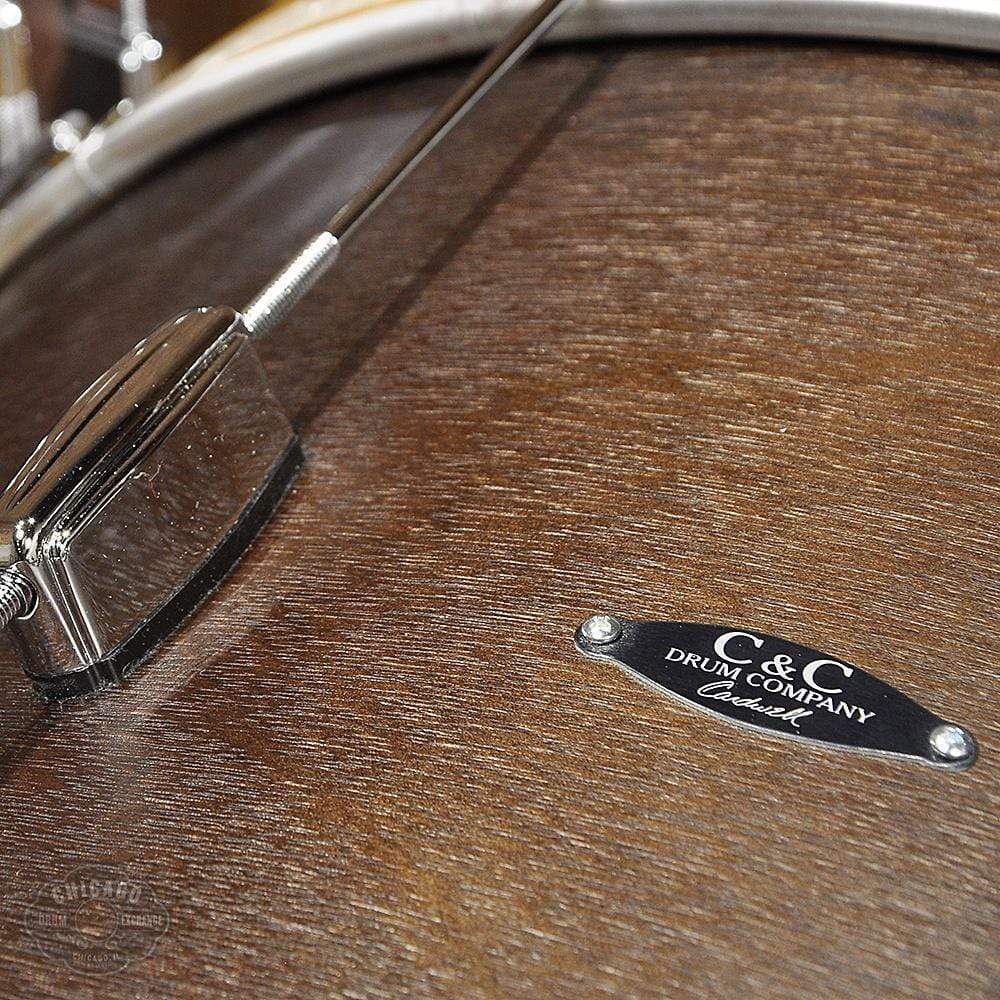 C&C Player Date 1 13/16/24 3pc. Drum Kit Walnut Stain Drums and Percussion / Acoustic Drums / Full Acoustic Kits