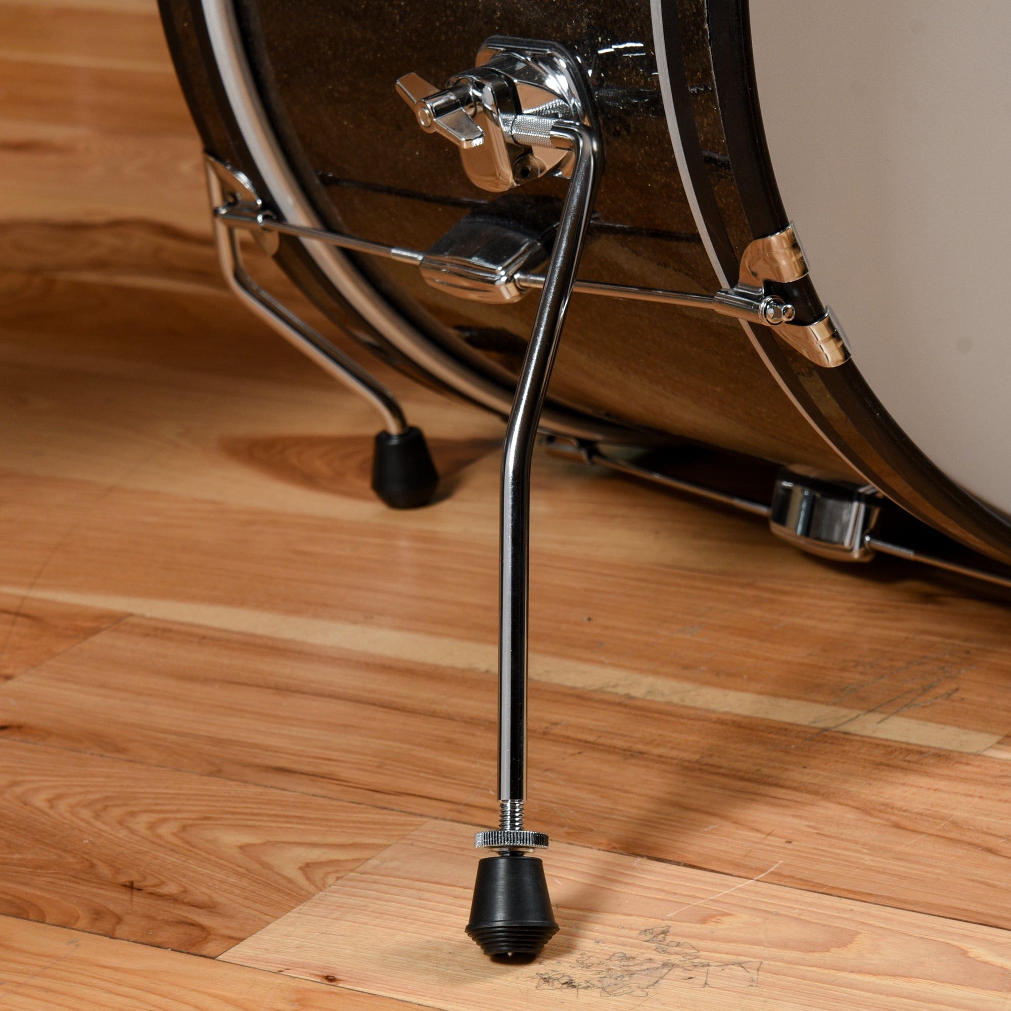 C&C Player Date 2 12/14/20 3pc. Drum Kit Grey Glitter Drums and Percussion / Acoustic Drums / Full Acoustic Kits