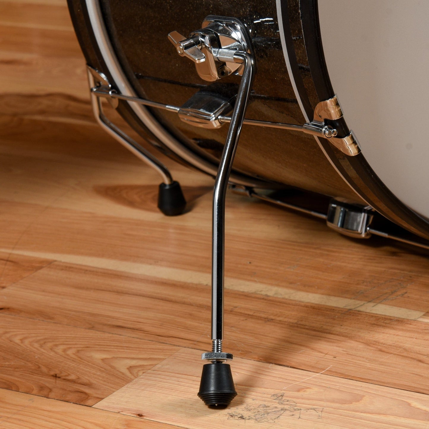 C&C Player Date 2 12/14/20 3pc. Drum Kit Grey Glitter Drums and Percussion / Acoustic Drums / Full Acoustic Kits