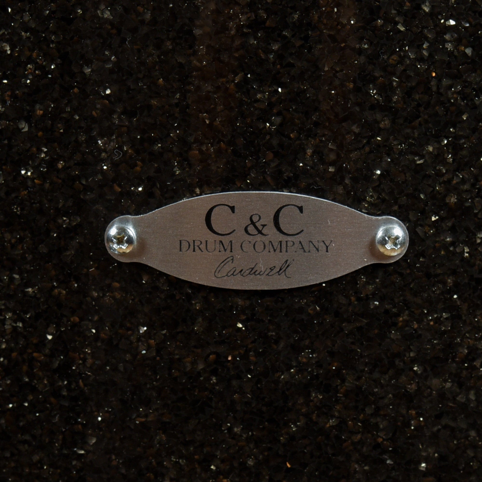 C&C Player Date 2 12/14/20 3pc. Drum Kit Grey Glitter Drums and Percussion / Acoustic Drums / Full Acoustic Kits