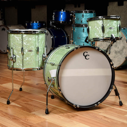C&C Player Date 2 12/14/20 3pc. Drum Kit Mint Marine Pearl Drums and Percussion / Acoustic Drums / Full Acoustic Kits