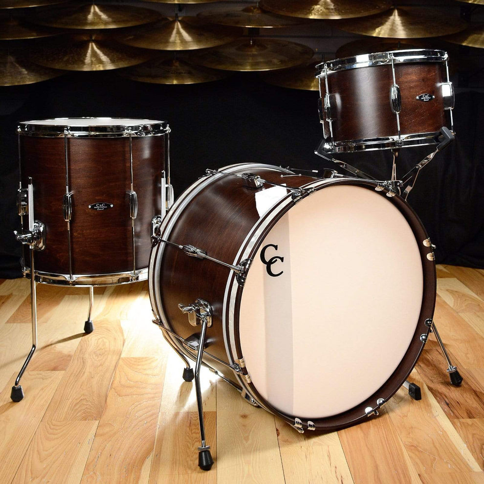 C&C Player Date 2 12/14/20 3pc. Drum Kit Walnut Stain – Chicago Music ...