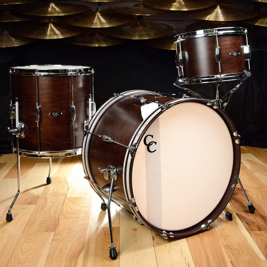 C&C Player Date 2 12/14/20 3pc. Drum Kit Walnut Stain Drums and Percussion / Acoustic Drums / Full Acoustic Kits