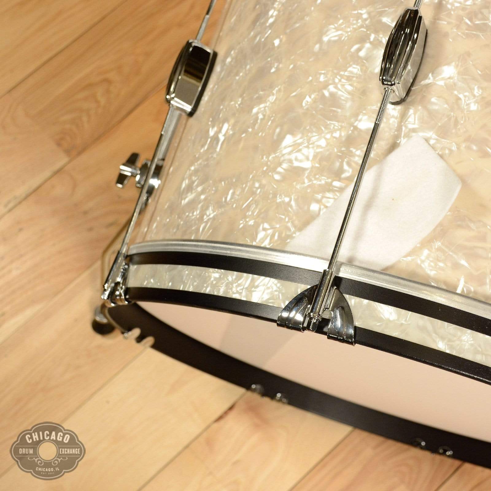 C&C Player Date 2 13/16/22 3pc. Drum Kit Aged Marine Pearl Drums and Percussion / Acoustic Drums / Full Acoustic Kits
