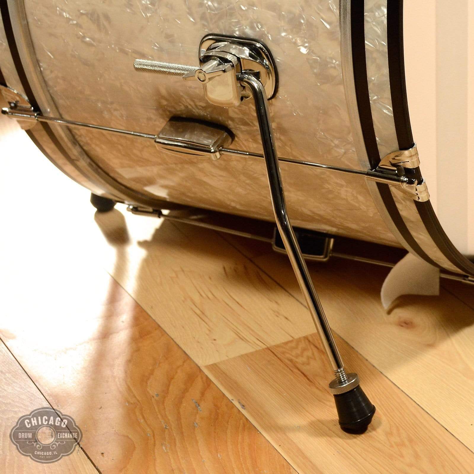 C&C Player Date 2 13/16/22 3pc. Drum Kit Aged Marine Pearl Drums and Percussion / Acoustic Drums / Full Acoustic Kits