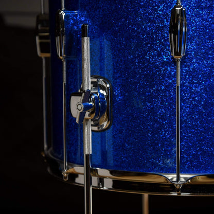 C&C Player Date 2 13/16/22 3pc. Drum Kit Blue Sparkle Drums and Percussion / Acoustic Drums / Full Acoustic Kits