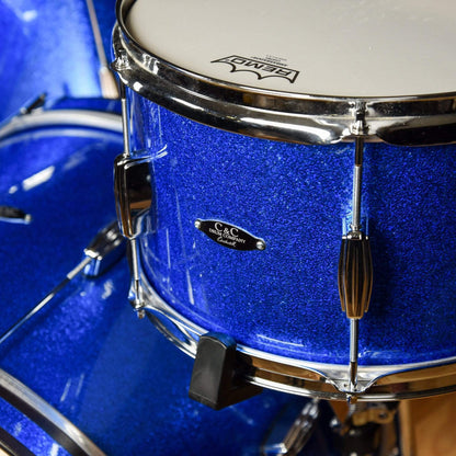 C&C Player Date 2 13/16/22 3pc. Drum Kit Blue Sparkle Drums and Percussion / Acoustic Drums / Full Acoustic Kits