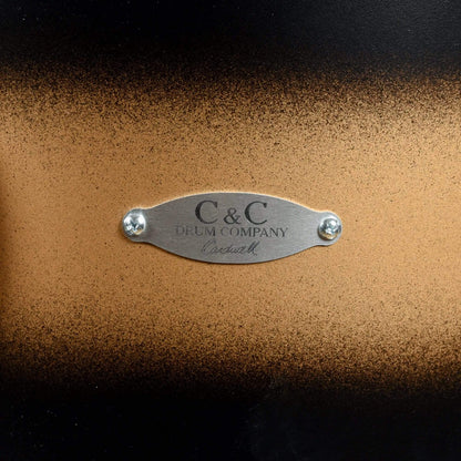C&C Player Date 2 13/16/24 3pc. Drum Kit Black/Gold Duco Satin Drums and Percussion / Acoustic Drums / Full Acoustic Kits