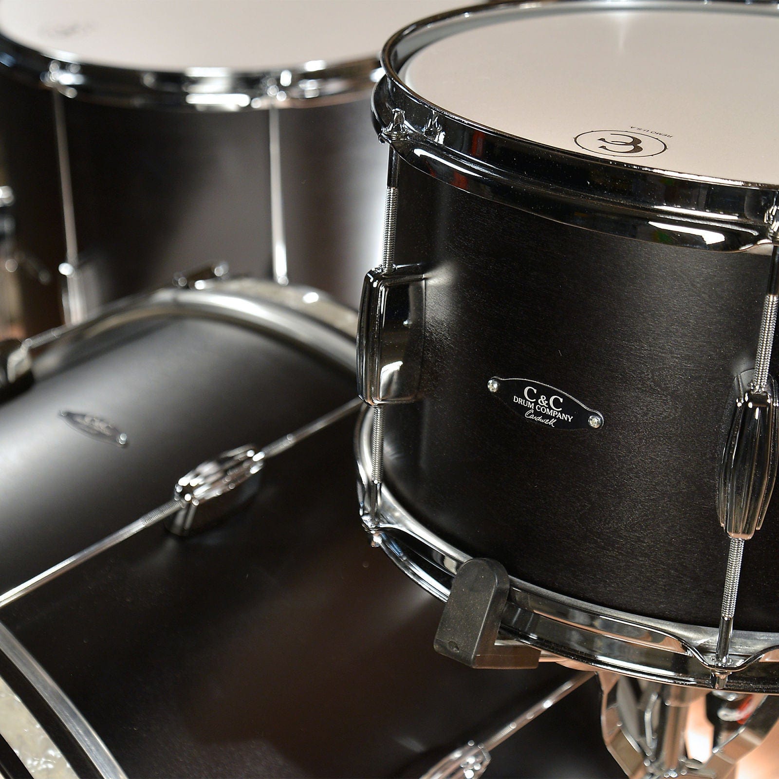 C&C Player Date 2 13/16/24 3pc. Drum Kit Ebony Stain – Chicago Music ...
