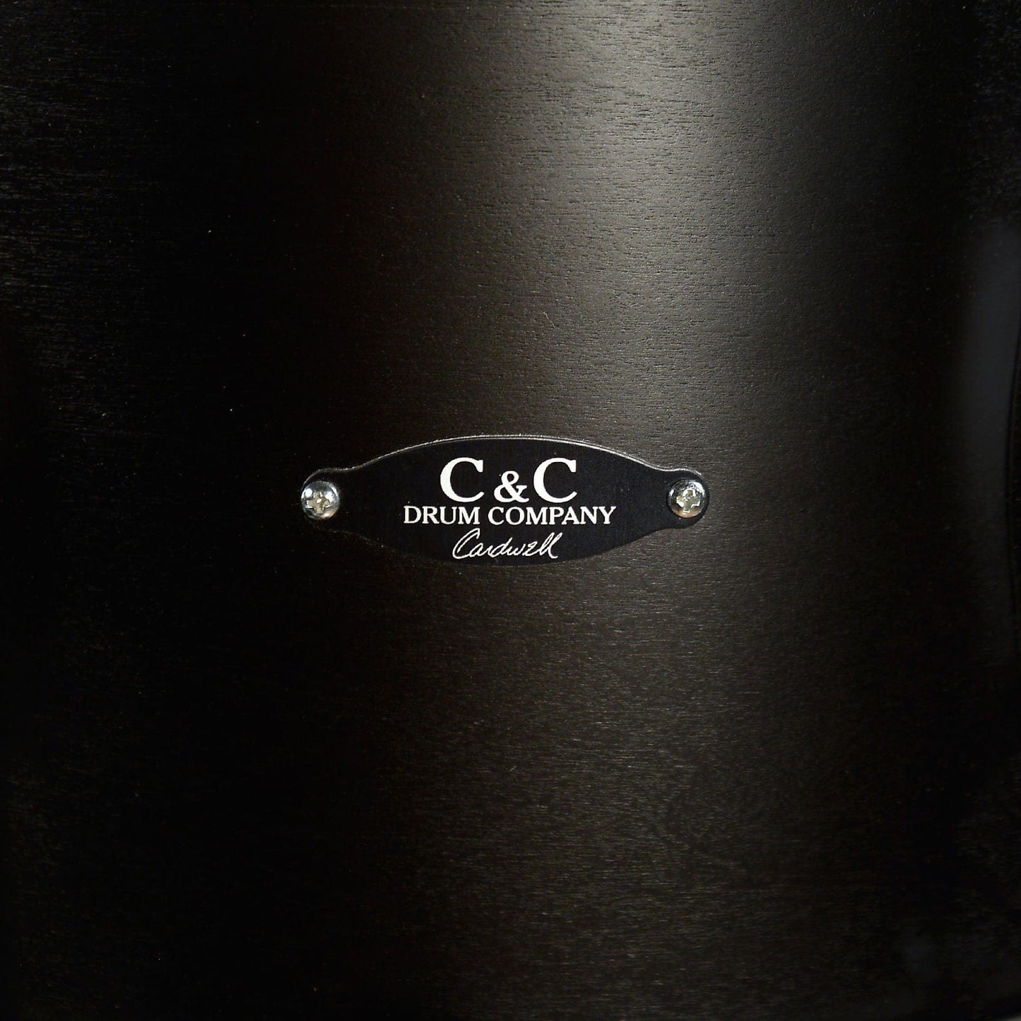 C&C Player Date 2 13/16/24 3pc. Drum Kit Ebony Stain Drums and Percussion / Acoustic Drums / Full Acoustic Kits