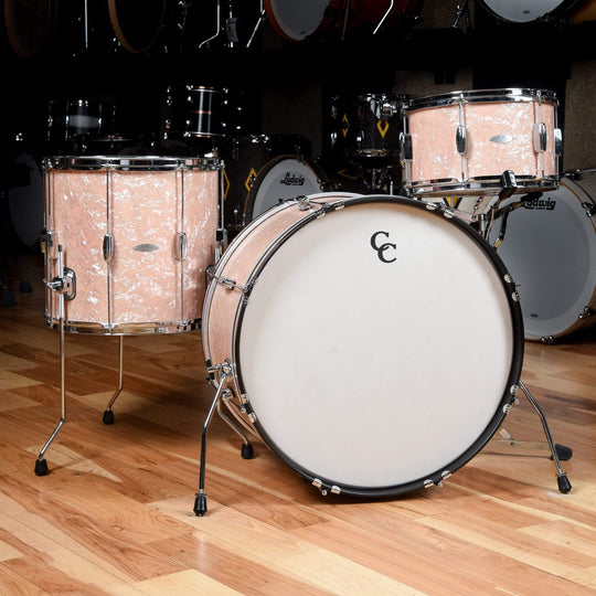 C&C Player Date 2 13/16/24 3pc. Drum Kit Rose Marine Pearl Drums and Percussion / Acoustic Drums / Full Acoustic Kits