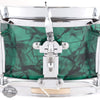 C&C 5x14 Maple/Gum 8-Lug Snare Drum w/Triple Flange Hoops Vintage 70s Emerald Green Pearl Drums and Percussion / Acoustic Drums / Snare