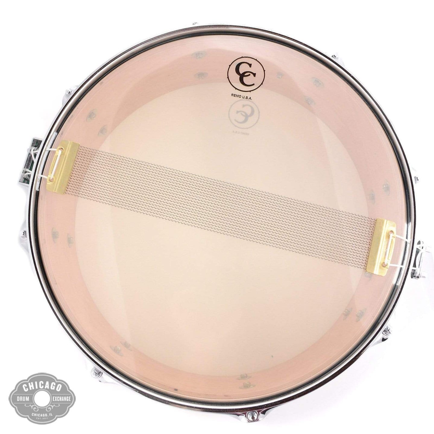 C&C 5x14 Maple/Gum 8Lug Snare Drum w/Triple Flange Hoops Vintage 70s