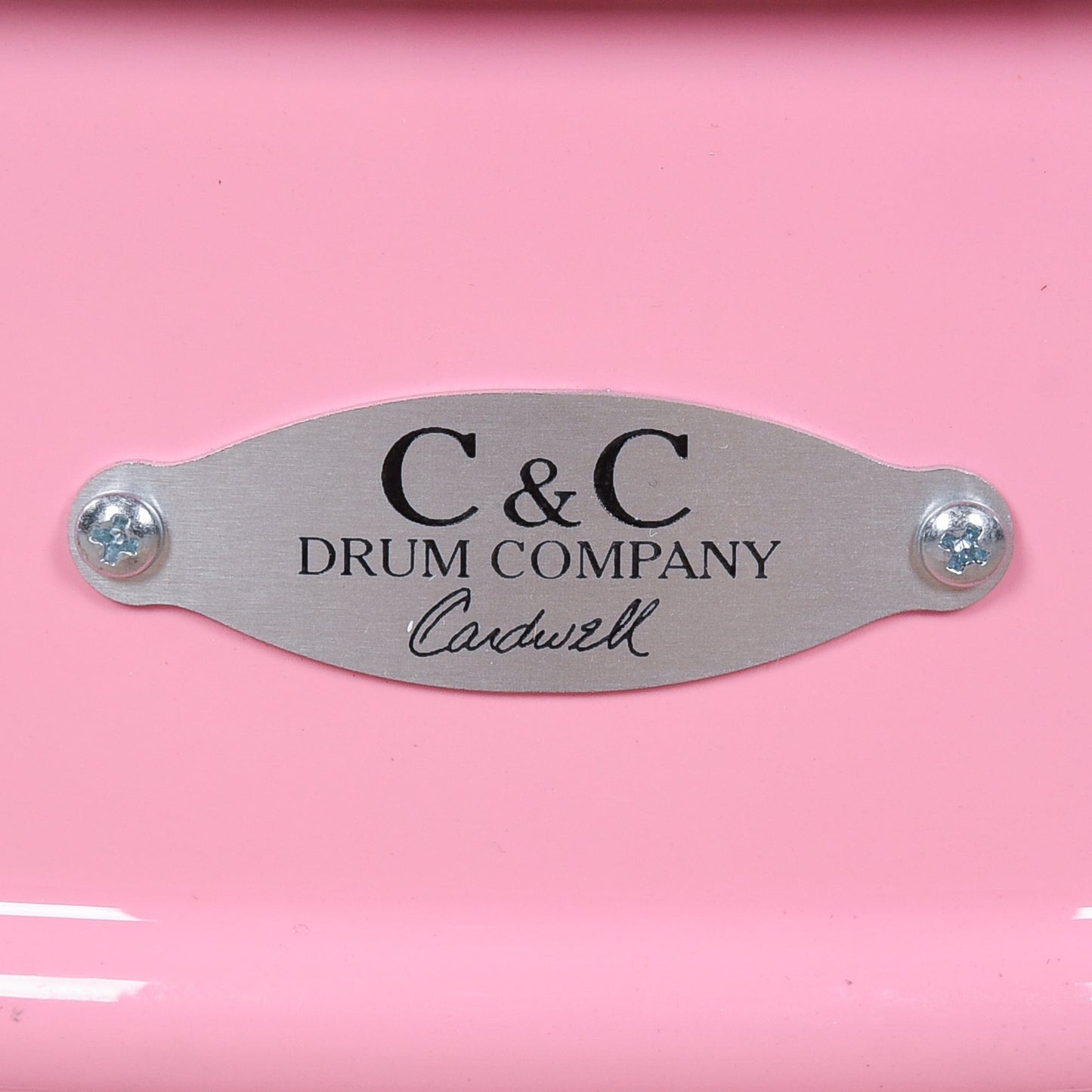 C&C 6.5x14 Aluminum Snare Drum Shell Pink Hi-Gloss Drums and Percussion / Acoustic Drums / Snare