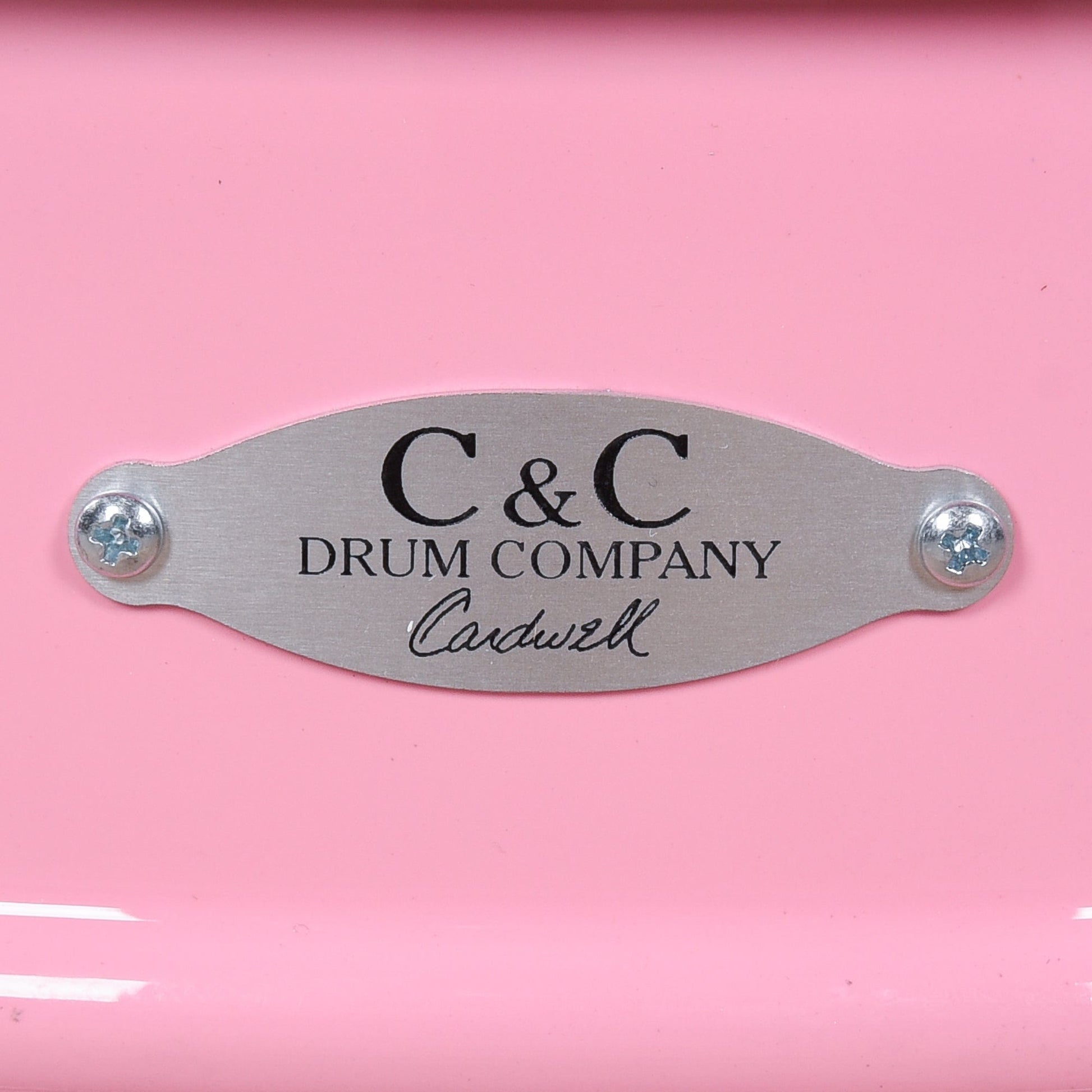 C&C 6.5x14 Aluminum Snare Drum Shell Pink Hi-Gloss Drums and Percussion / Acoustic Drums / Snare
