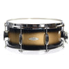 C&C 6.5x14 Maple/Gum Snare Drum High-Gloss Black & Gold Duco Drums and Percussion / Acoustic Drums / Snare