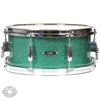 C&C 6.5x14 Player Date 2 Snare Drum Green Sparkle Drums and Percussion / Acoustic Drums / Snare