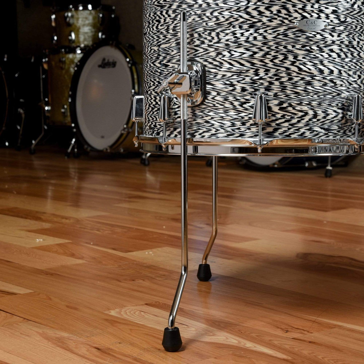 C&C Gladstone 13/16/22x12 3pc. Drum Kit Gladstone Black Onyx Drums and Percussion / Electronic Drums / Full Electronic Kits