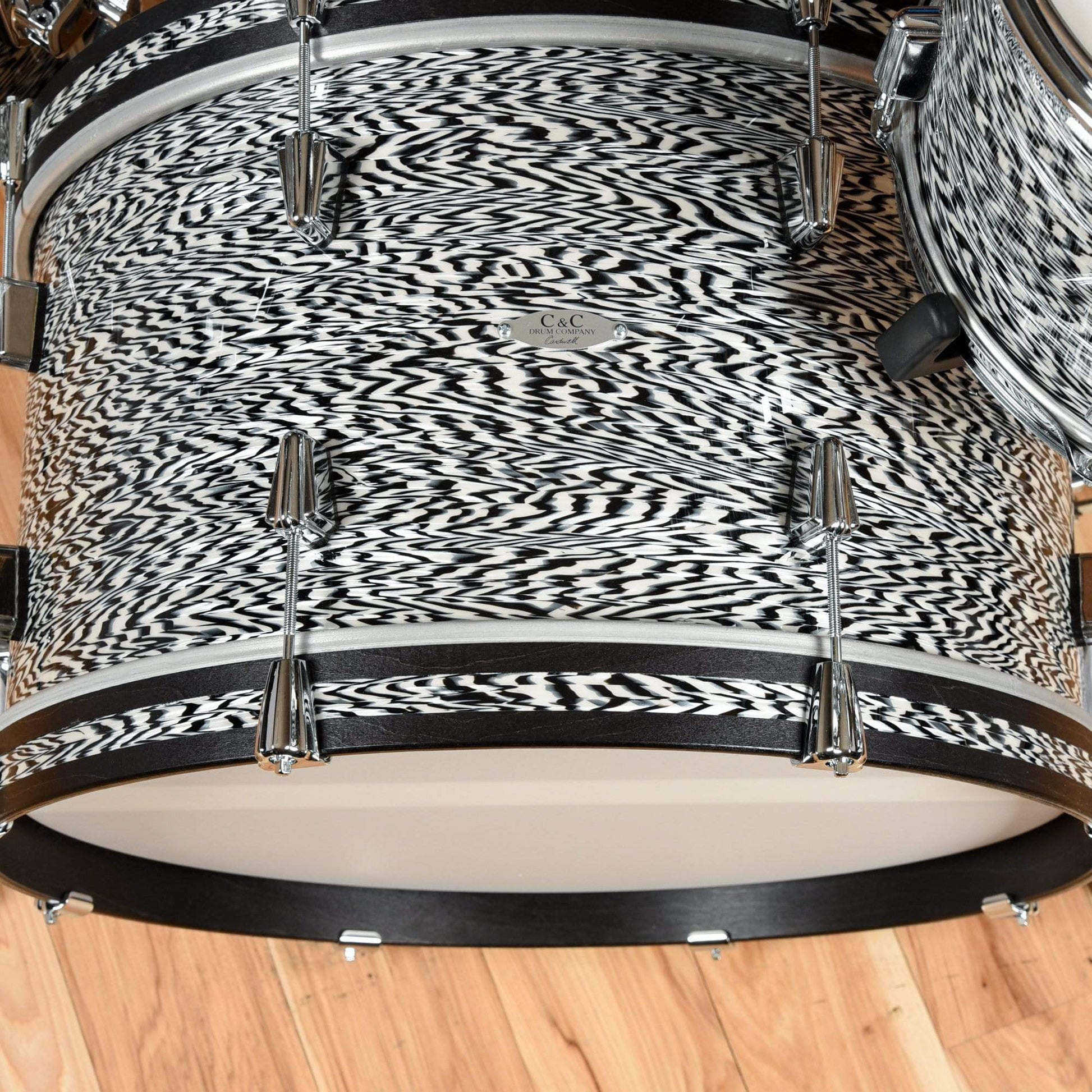 C&C Gladstone 13/16/22x12 3pc. Drum Kit Gladstone Black Onyx Drums and Percussion / Electronic Drums / Full Electronic Kits