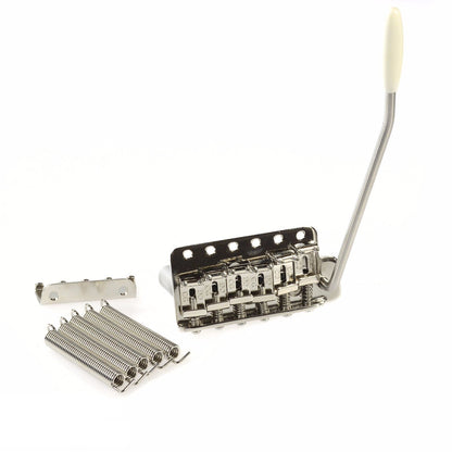 Callaham Vintage Narrow Strat¬ Bridge Assembly 64 Style Arm Parchment White Tip Parts / Guitar Parts / Bridges