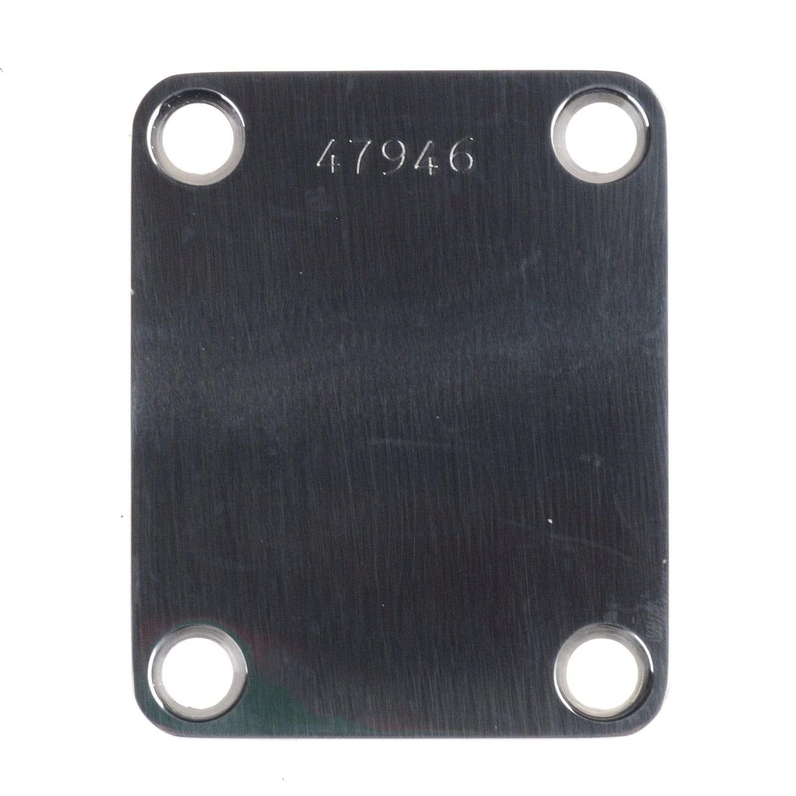 Callaham Stainless Steel Neck Plate for Strat High Luster Finish Parts / Guitar Parts / Necks