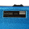 Calton Jazz Bass Case Blue Sparkle w/Gold Interior Accessories / Cases and Gig Bags / Bass Cases