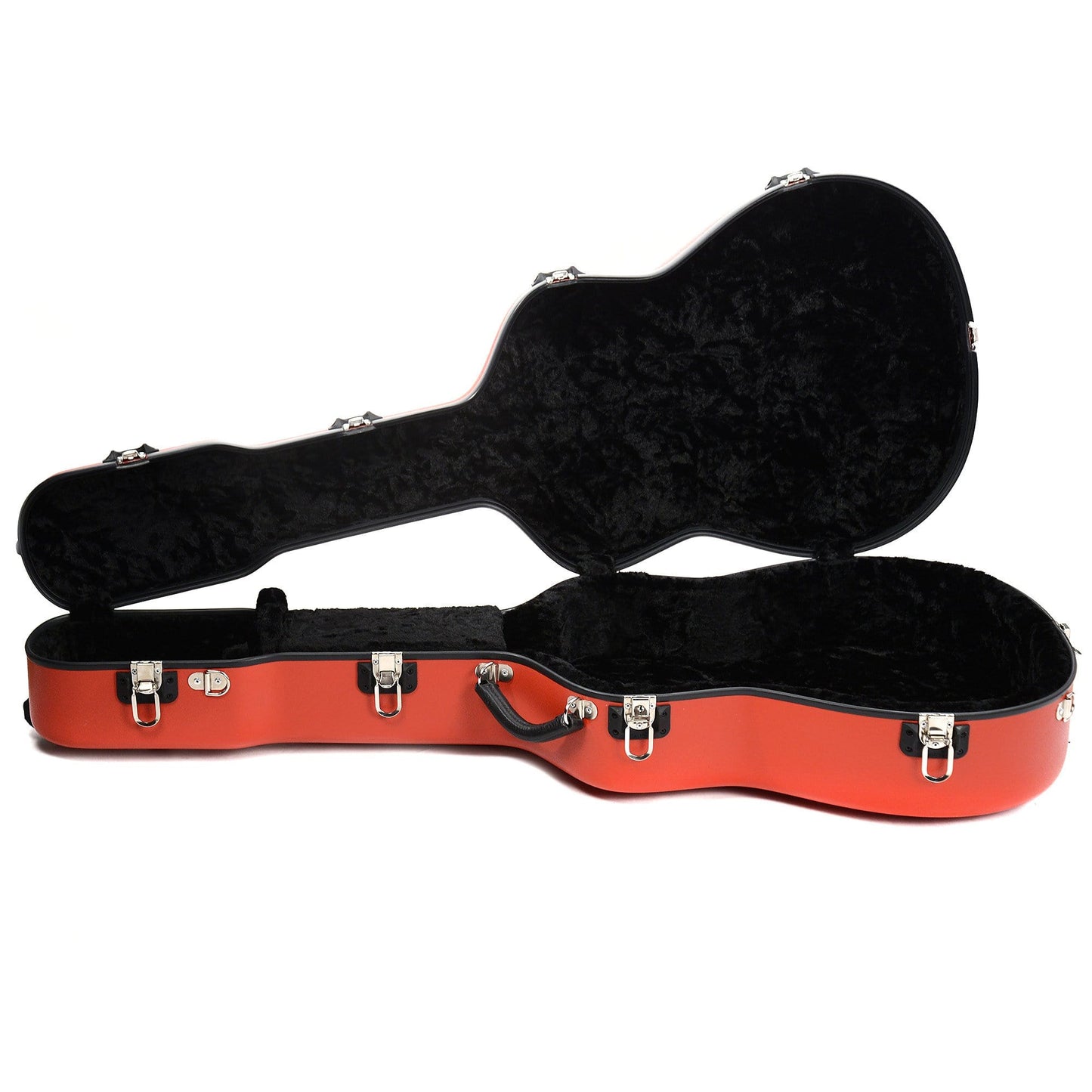 Calton Dreadnought Guitar Case Red w/Black Interior Accessories / Cases and Gig Bags / Guitar Cases