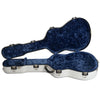 Calton Dreadnought Guitar Case White w/Blue Interior Accessories / Cases and Gig Bags / Guitar Cases